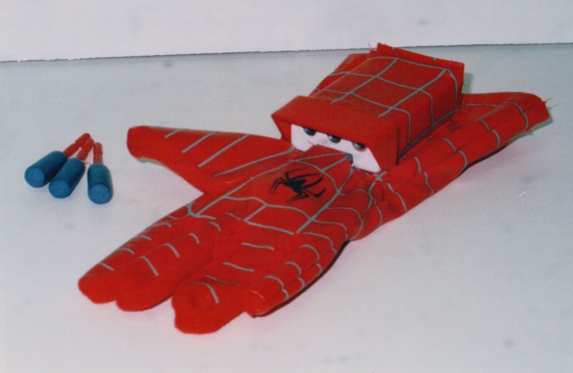 Spider Man Glove with Dart Launcher
