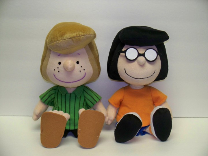 peanuts plush dolls
